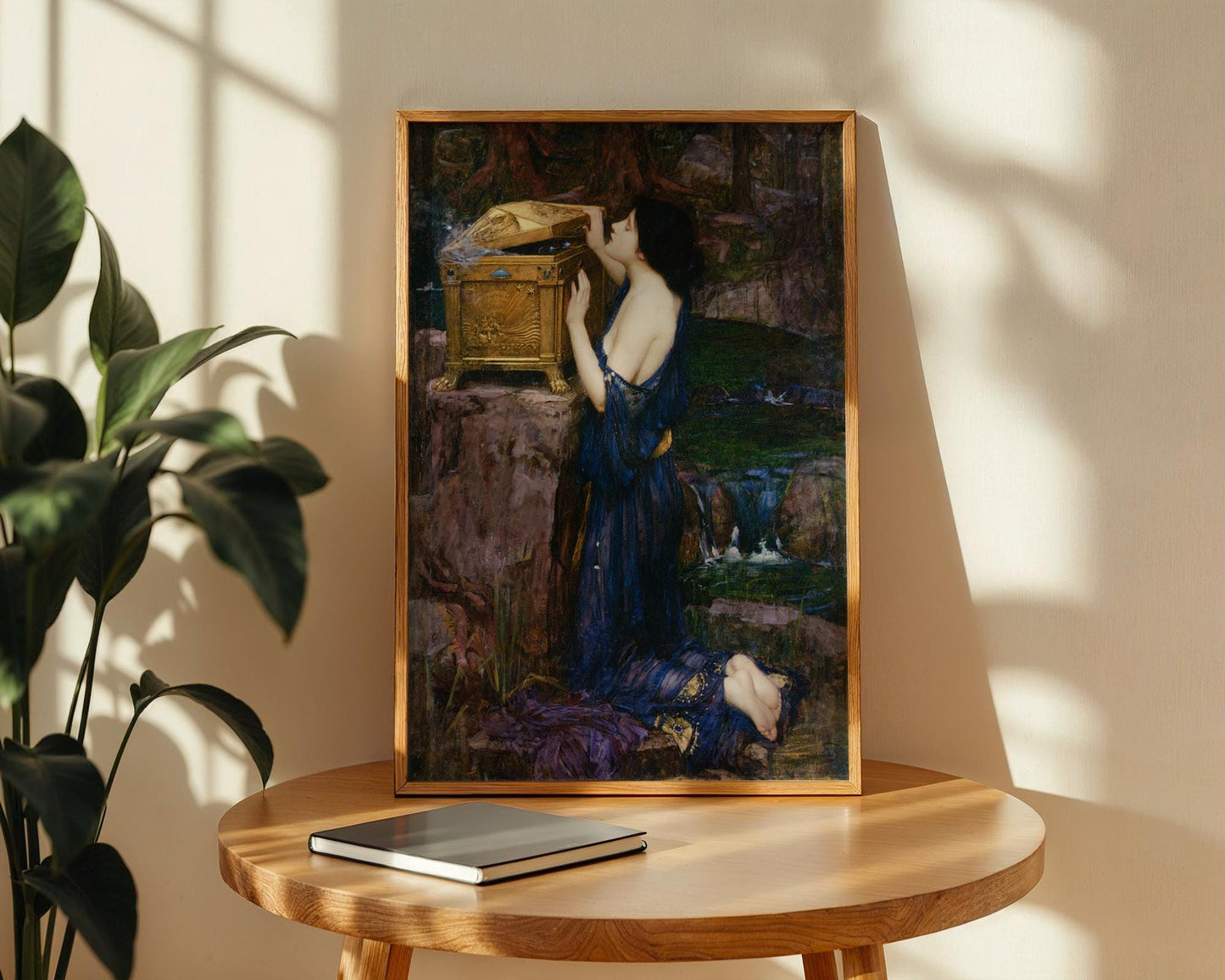 Pandora - John William Waterhouse - Pandoras Box - Art Print - Pre-Raphaelite Painting - Victorian Romance Art - Wall Decor - Famous Artwork