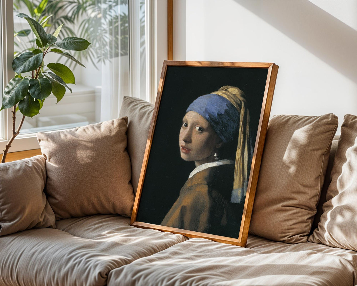 Girl with a Pearl Earring - Johannes Vermeer – Classic - Dutch Masterpiece - Art Print - Timeless - Portrait Wall Decor - Museum Art