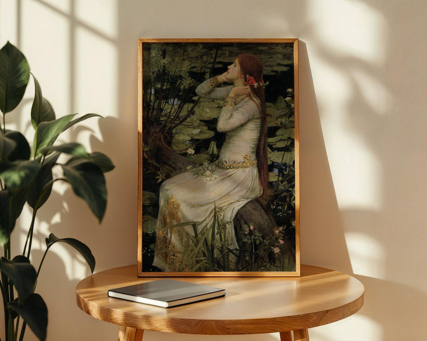 Ophelia - 1894 - John William Waterhouse - Art Print - Pre-Raphaelite Painting - Victorian Romance Art - Wall Decor - Famous Artwork