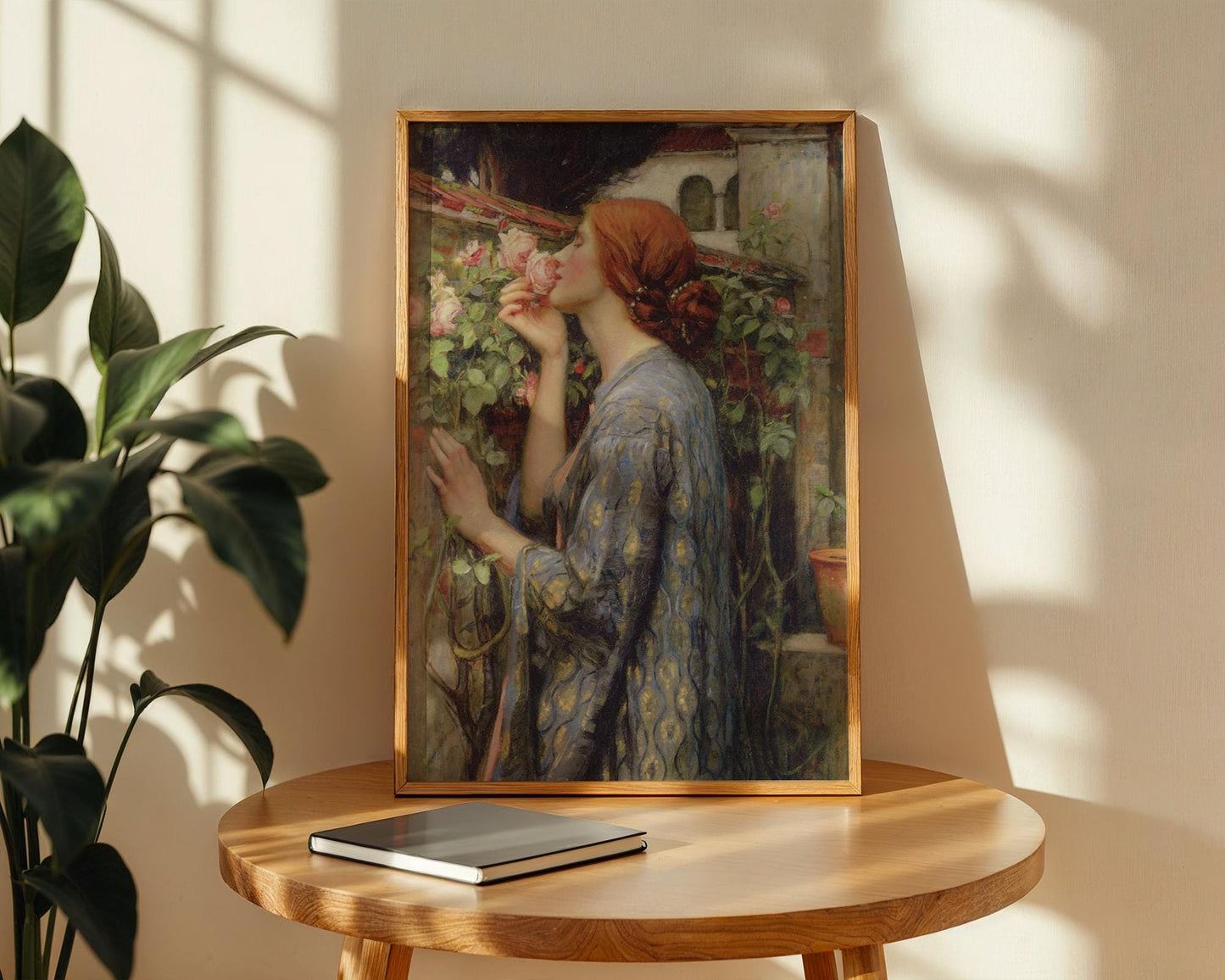 The Soul of the Rose - John William Waterhouse - Art Print - Pre-Raphaelite Painting - Victorian Romance Art - Wall Decor - Famous Artwork