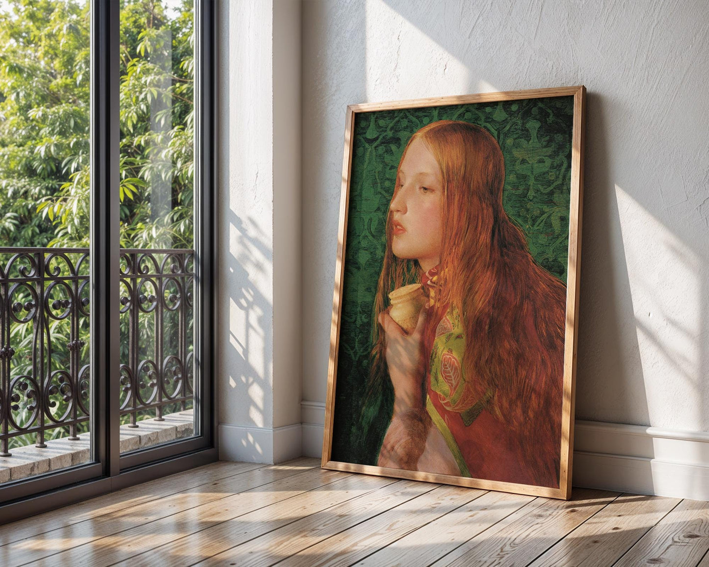 Mary Magdalene – Frederick Sandys – Pre-Raphaelite Art Print – Victorian Fine Art – 19th Century Romantic Portrait - Wall Decor