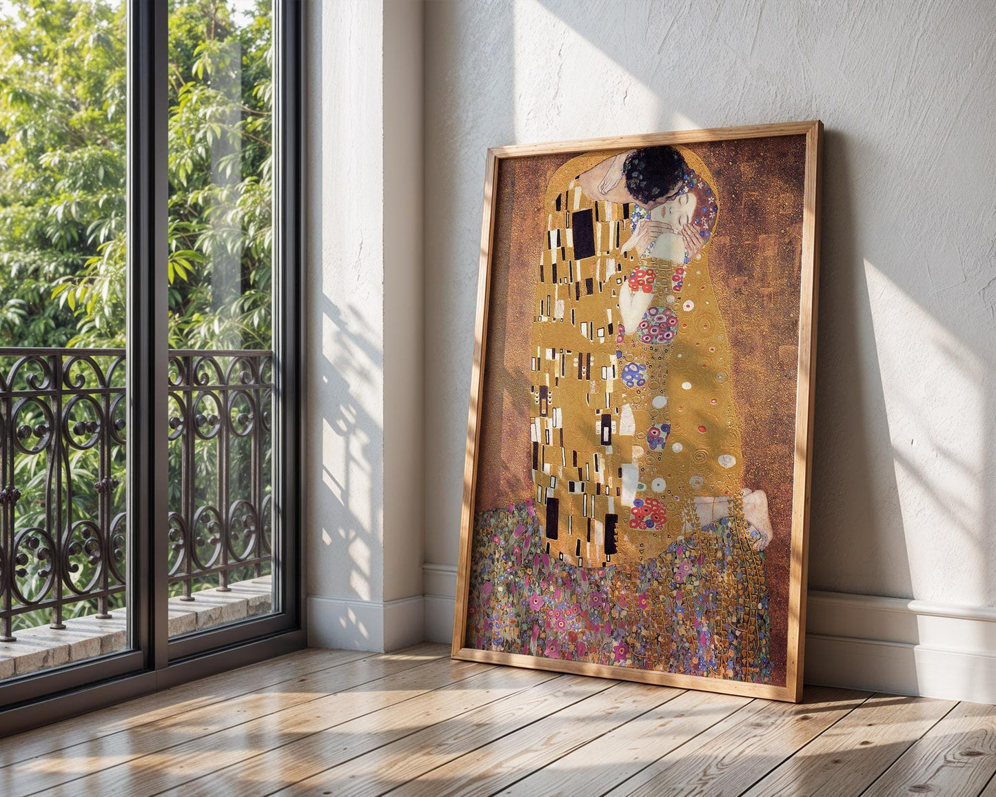 The Kiss - Gustav Klimt - Art Print - Symbolist Painting - Golden Romance Art - Wall Decor - Famous Artwork - Vienna Secession Style