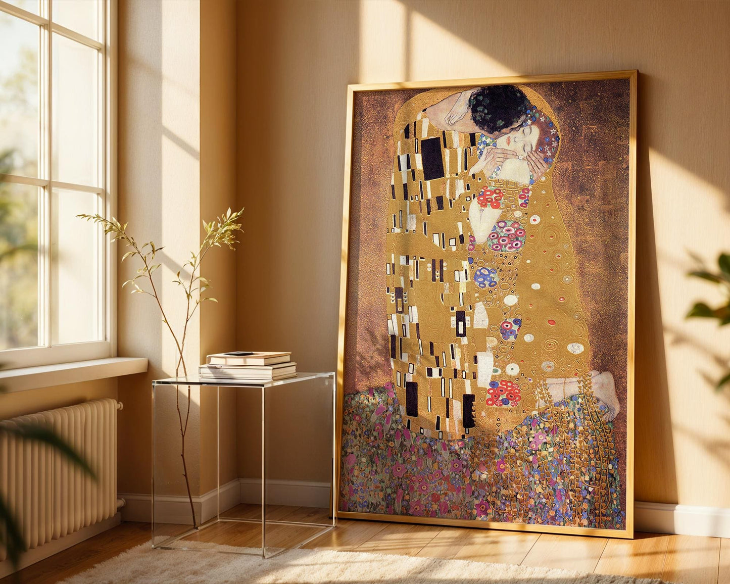 The Kiss - Gustav Klimt - Art Print - Symbolist Painting - Golden Romance Art - Wall Decor - Famous Artwork - Vienna Secession Style