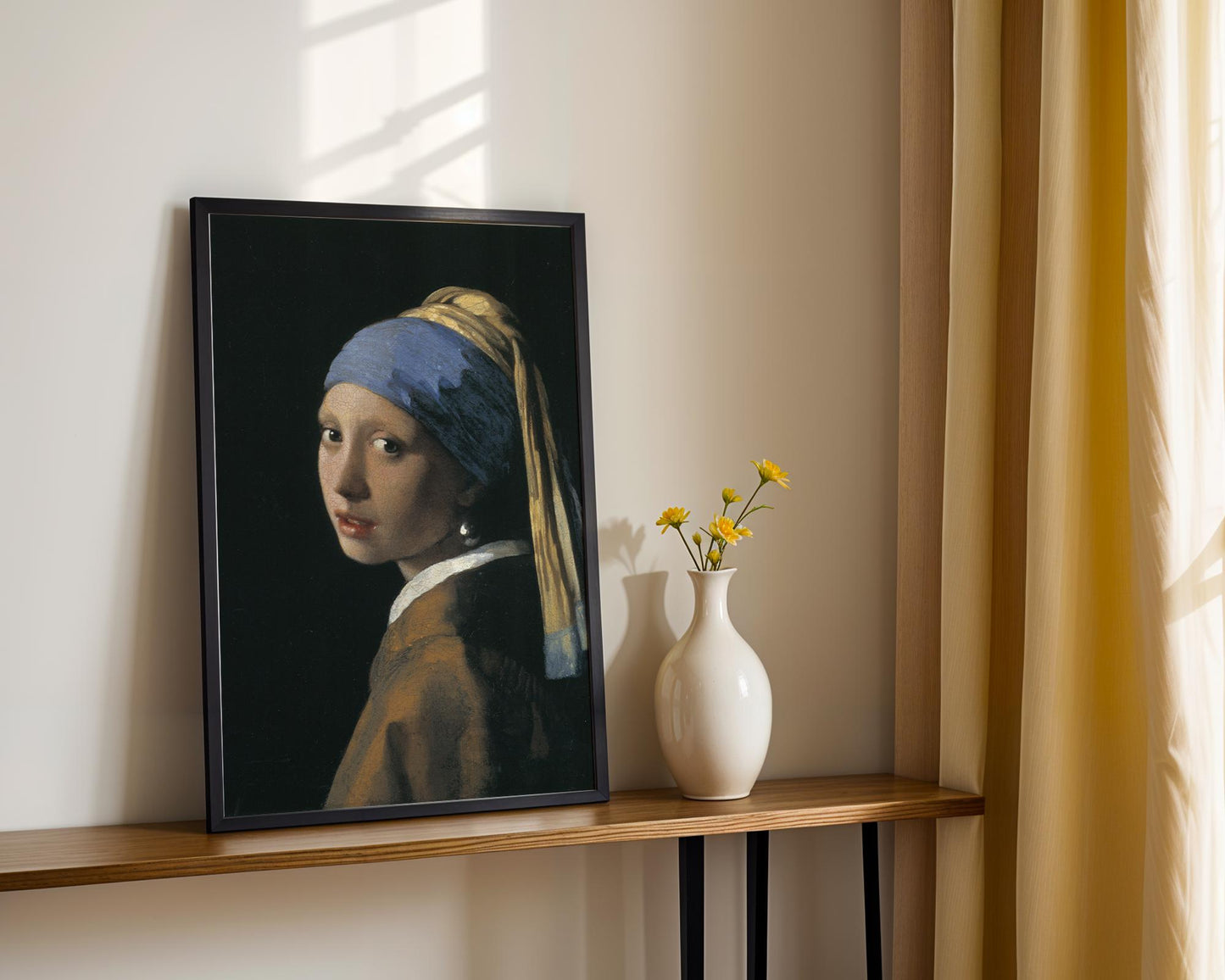 Girl with a Pearl Earring - Johannes Vermeer – Classic - Dutch Masterpiece - Art Print - Timeless - Portrait Wall Decor - Museum Art